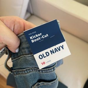 old navy bootcut kicker jeans